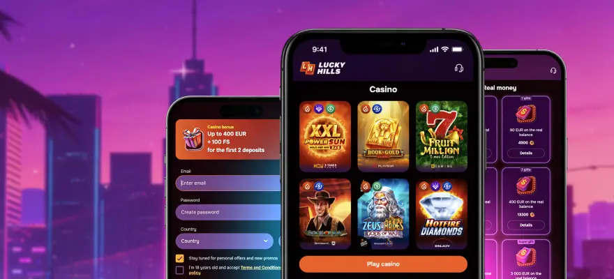 Lucky Hills mobile casino